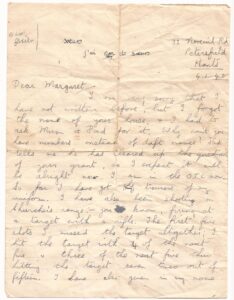 Fielder's letter